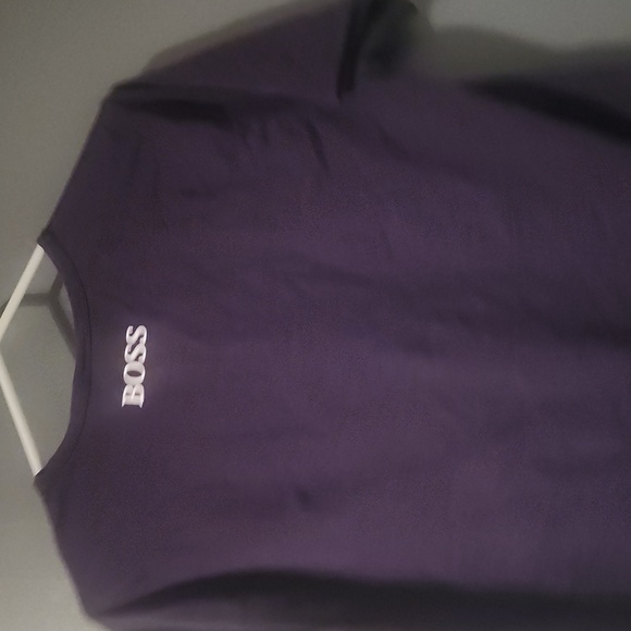 Boss bleu tee shirt men size meduim - Picture 4 of 8